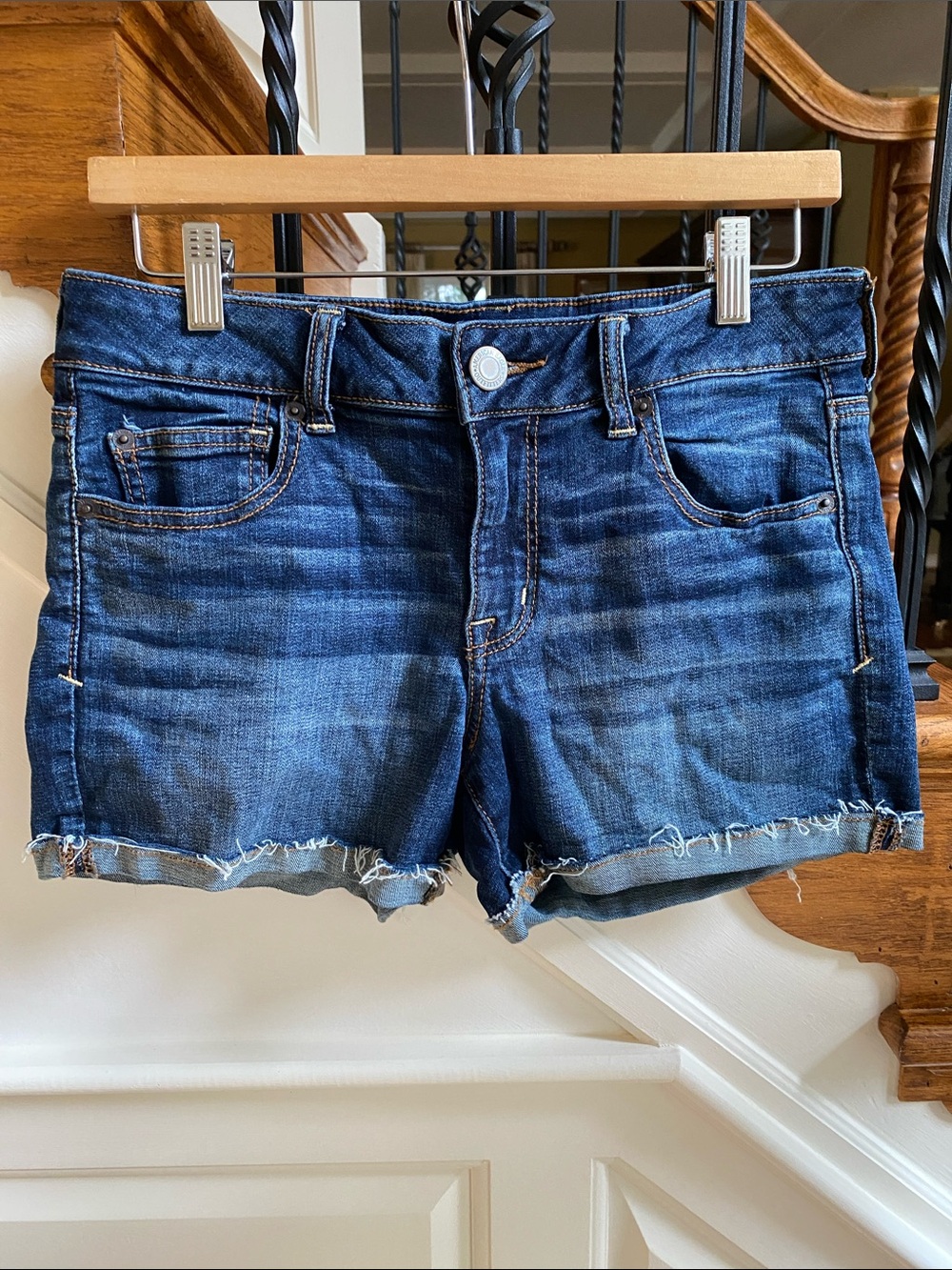 AMERICAN EAGLE Shortie Shorts